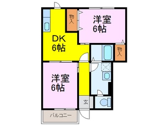 間取図 インフィニートＡ