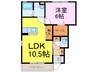 ルモンドＢ 1LDKの間取り