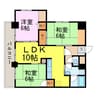 ダイワプラザ古河 3LDKの間取り