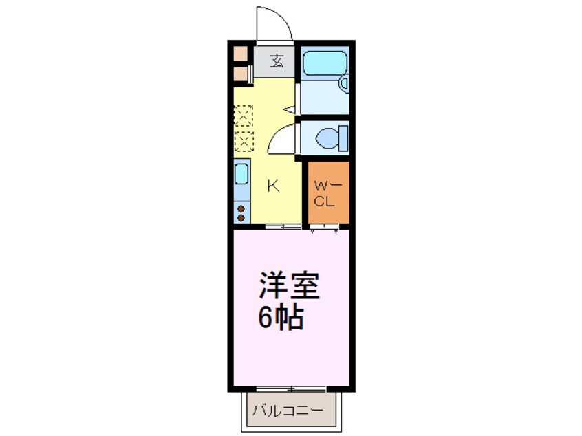 間取図 サンビレッジ古河