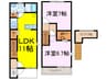 ＰＬＡＮＥＴ 2LDKの間取り
