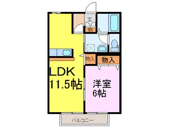 間取図 グランソレイユ