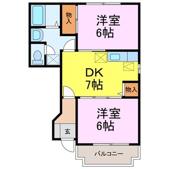 間取図 カレントⅡ