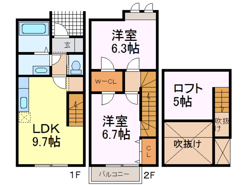 間取図 Ｖｅｓｔａ