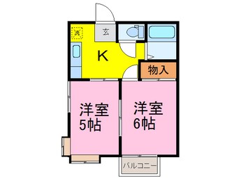 間取図 リキコーポ