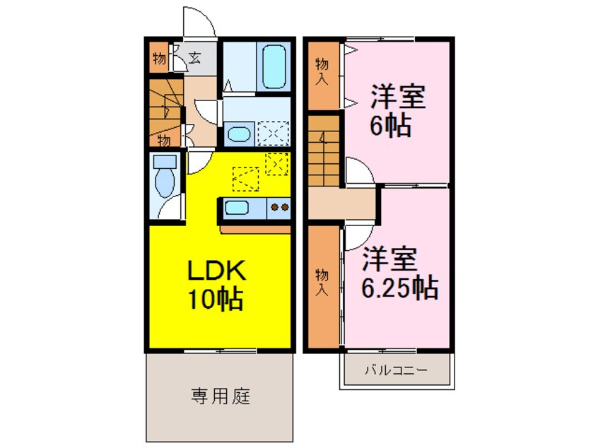 間取図 ウィスタリア