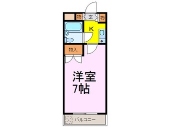 間取図 コンフォート古河