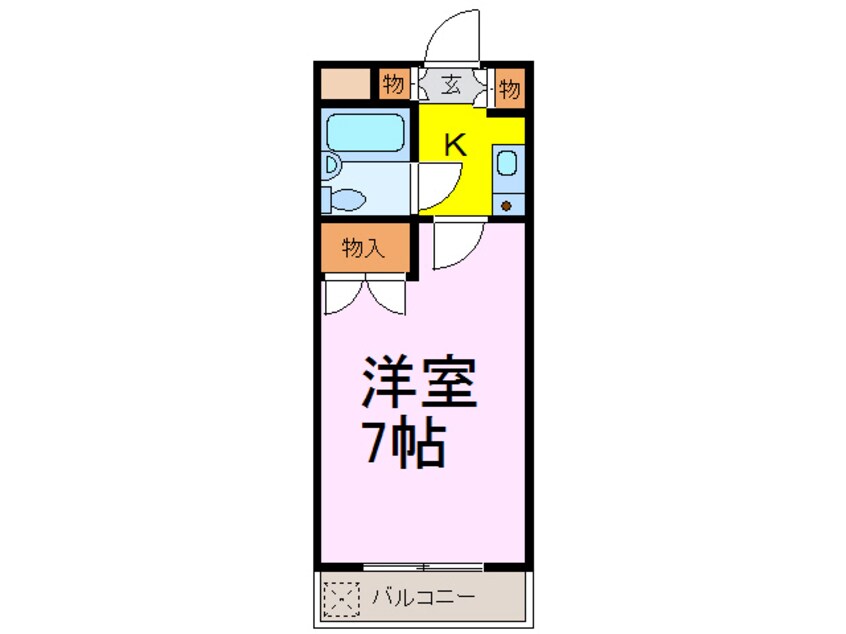 間取図 コンフォート古河