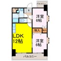 ウエストコートの間取図