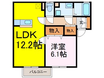 間取図 サンファーストＢ