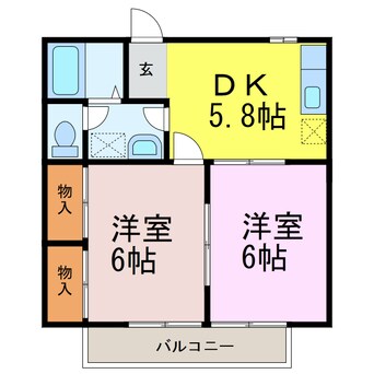 間取図 メニーセトル