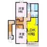 ＬＩＢＥＲＡ 2LDKの間取り