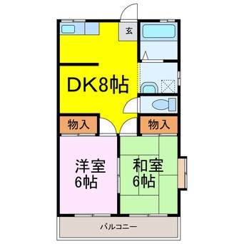 間取図 サイトウハイツ