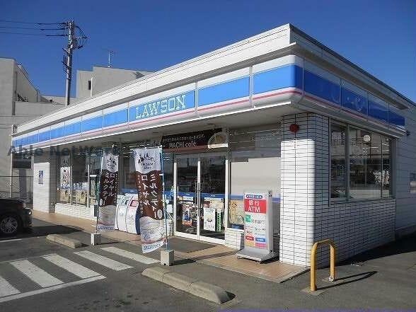 ローソン野木友沼店(コンビニ)まで451m シャン・ストリームＢ