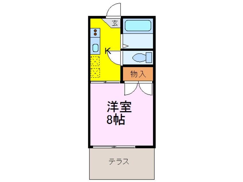 間取図 イーストコート佐藤