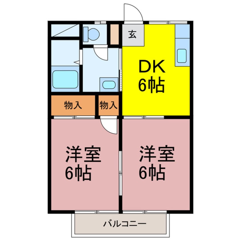 間取図 セントヒルズ・Ｋ