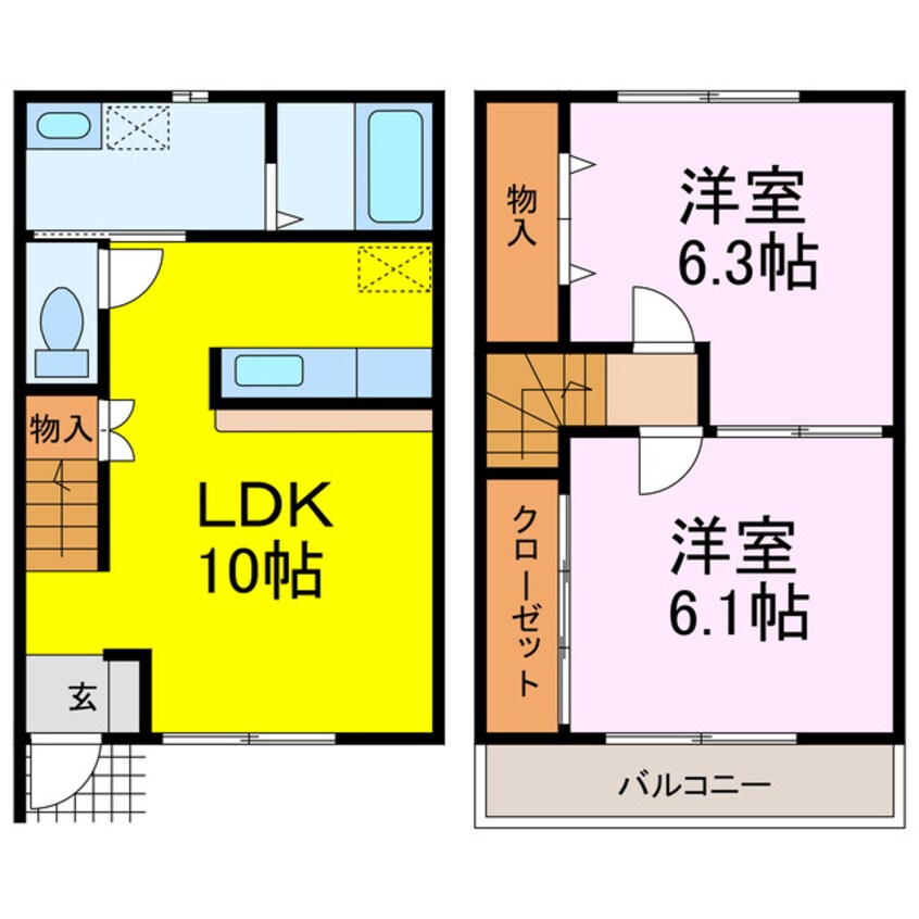 間取図 グラシア・Ｓ