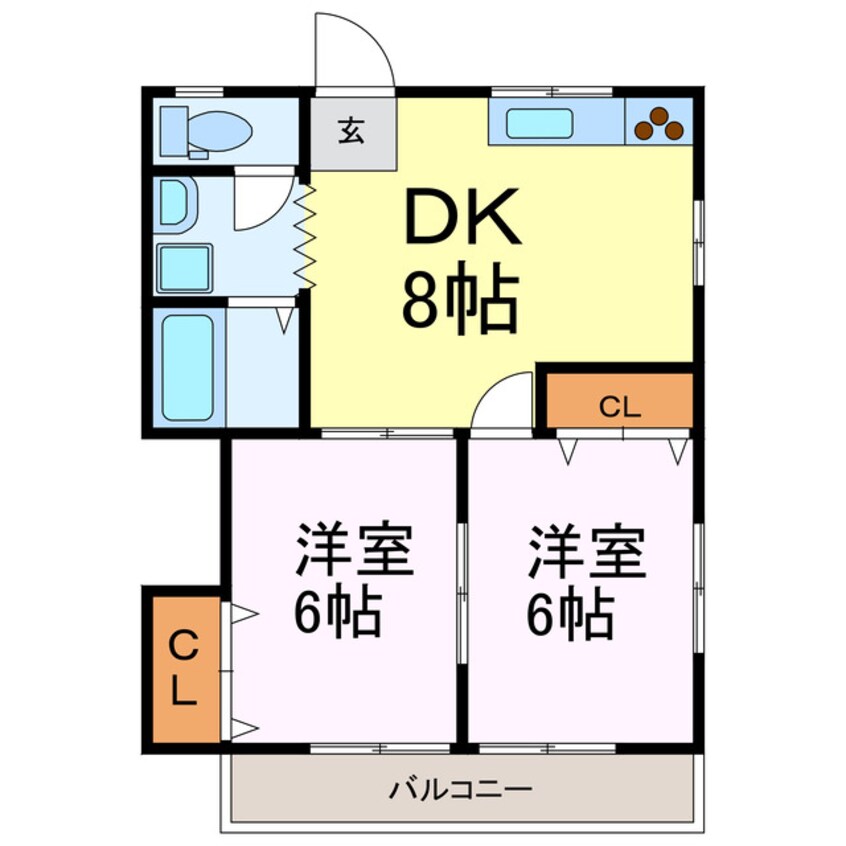 間取図 エクセルＭＩＮＡＭＩ