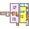Ｇｒａｃｅ 2LDKの間取り