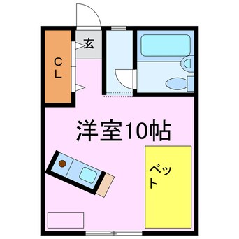 間取図 トランプハイムA