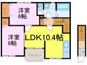 プリメールの間取図