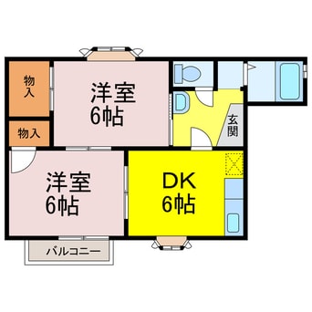 間取図 サニーヒルくくや台