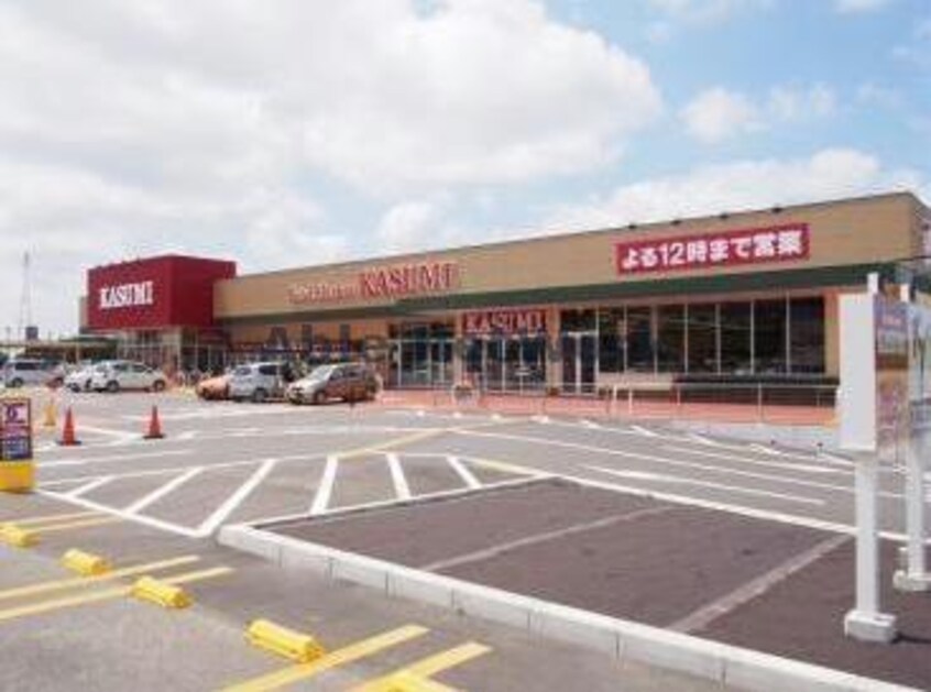 カスミ境大橋店(スーパー)まで540m プラシードヒルズ