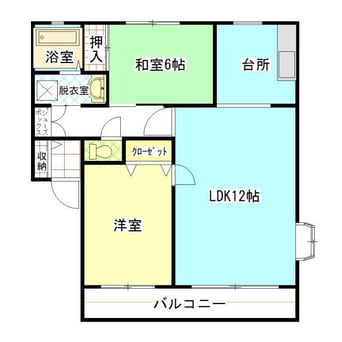 間取図 サンフローラ