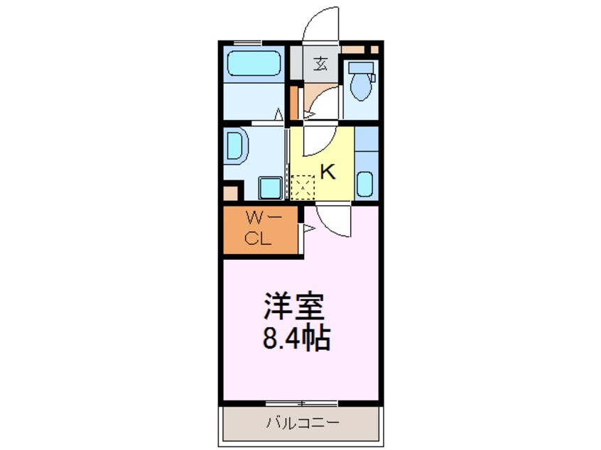 間取図 レジデンス　キントウ　Ｗｅｓｔ