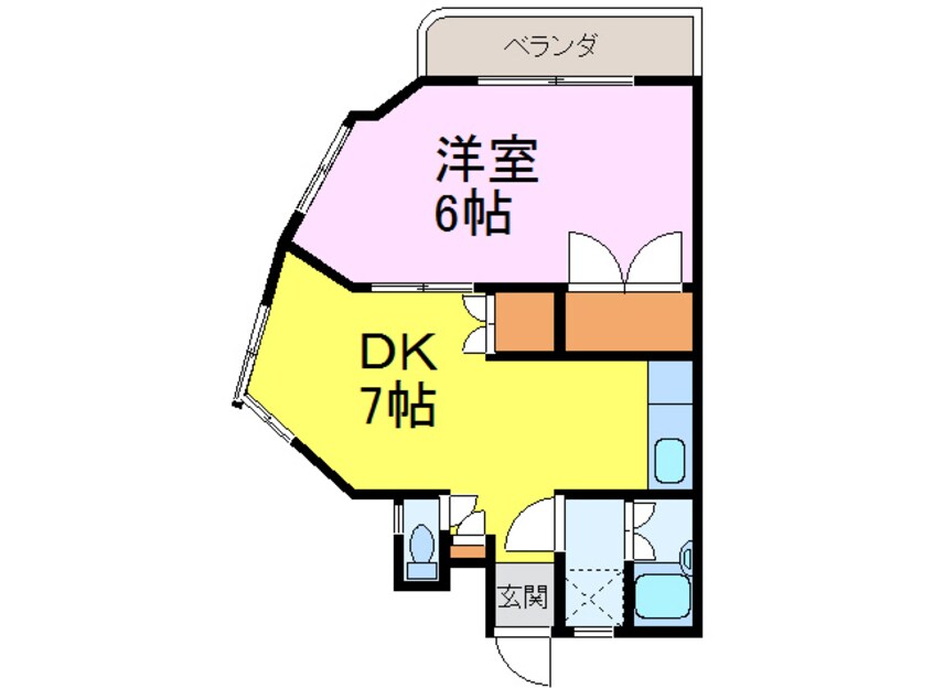 間取図 近長ビル