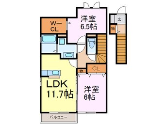 間取図 フェリオＡ