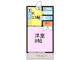 間取図 イーストコート緑