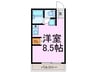 アルバフラット 1Rの間取り