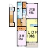 エルピーダ 2LDKの間取り
