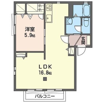 間取図 テラミパレスＢ