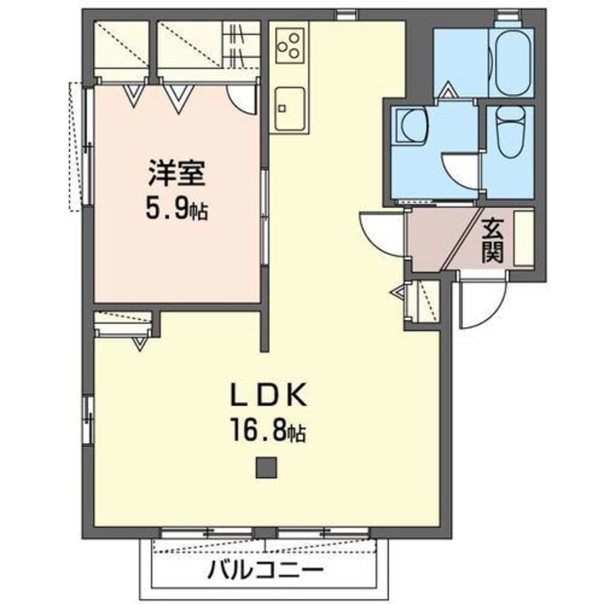 間取図 テラミパレスＢ