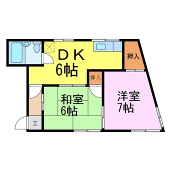 間取図 パークハイツ
