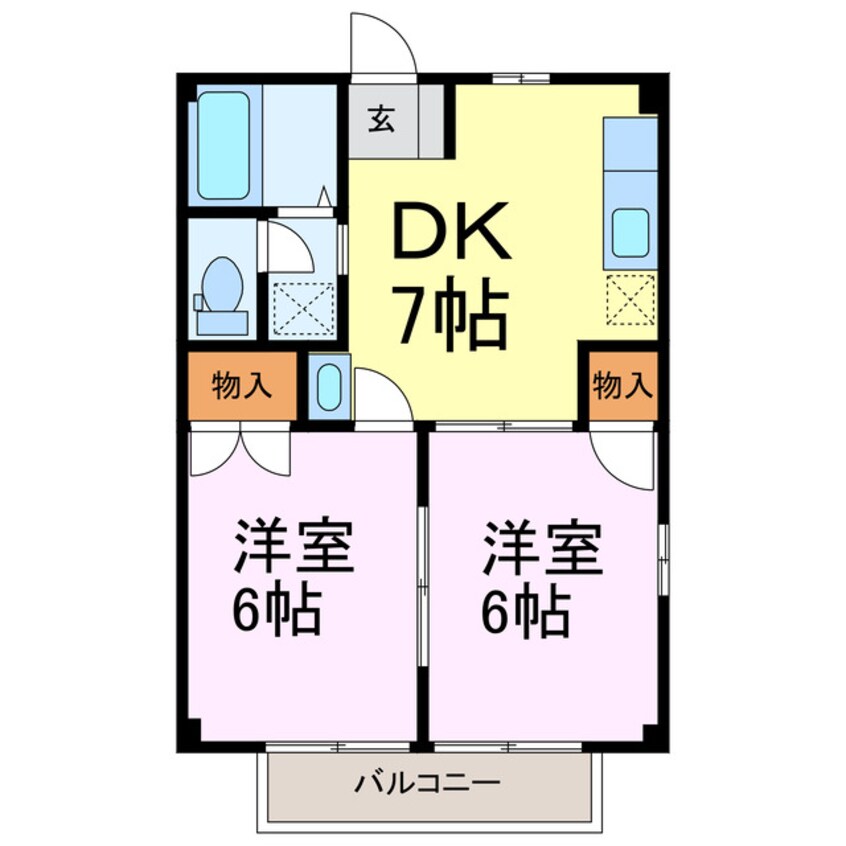 間取図 グリーンパーク