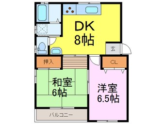 間取図 maisonイースト・スリー