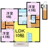 グランシャリオⅢ 3LDKの間取り