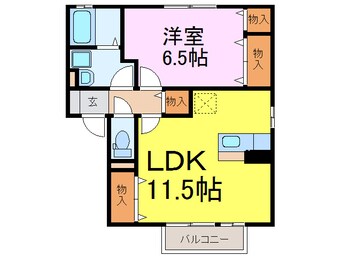 間取図 ブルートＣ