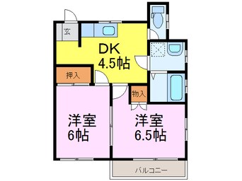 間取図 渡辺ハイツ