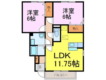 間取図 コフレ・ドール