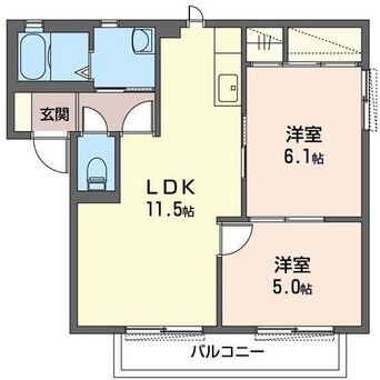 間取図 アムールＢ