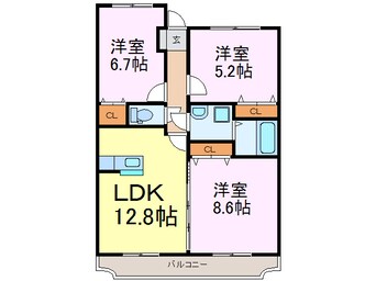 間取図 Ｙ＆Ｍ　Ｇioia NOGI