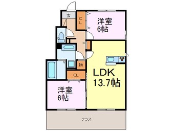 間取図 リドレーノア