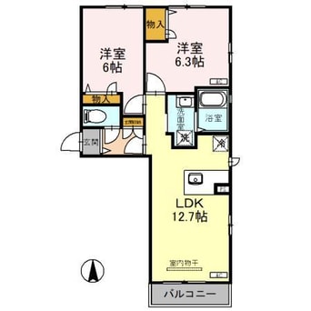 間取図 KOGA-KEYAKI ALLEYCLE G