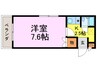 セラヴィ２１ 1Kの間取り