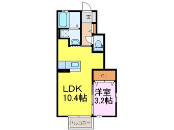 間取図 プランドール・ミスギ