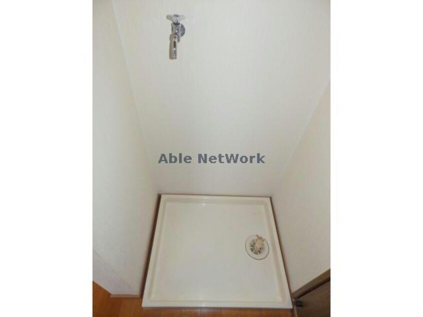 洗濯機置き場 コーポハピネス